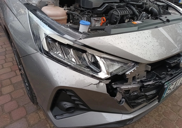 Hyundai i20 cena 61999 przebieg: 27000, rok produkcji 2022 z Biała Piska małe 781